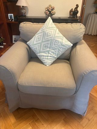 Sillón IKEA EKTORP beige