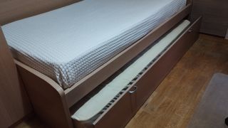 Cama nido 90cm -madera marrón