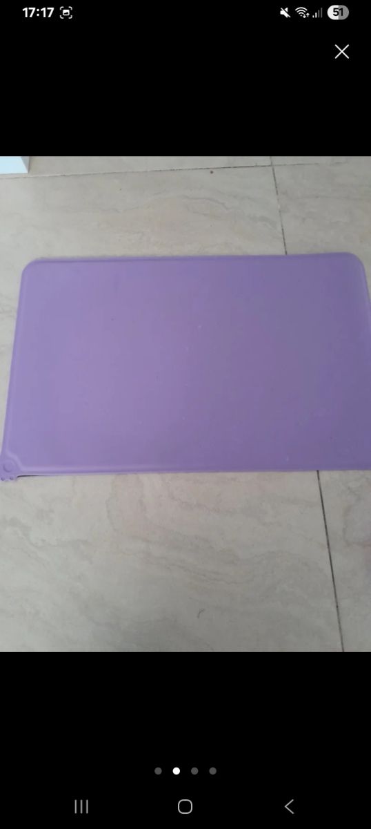 Alfombra comedero mascota antideslizante