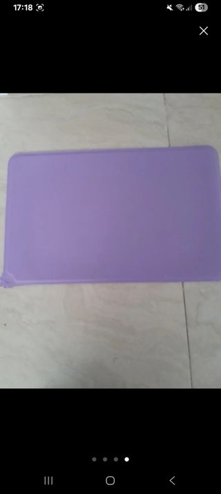 Alfombra comedero mascota antideslizante 