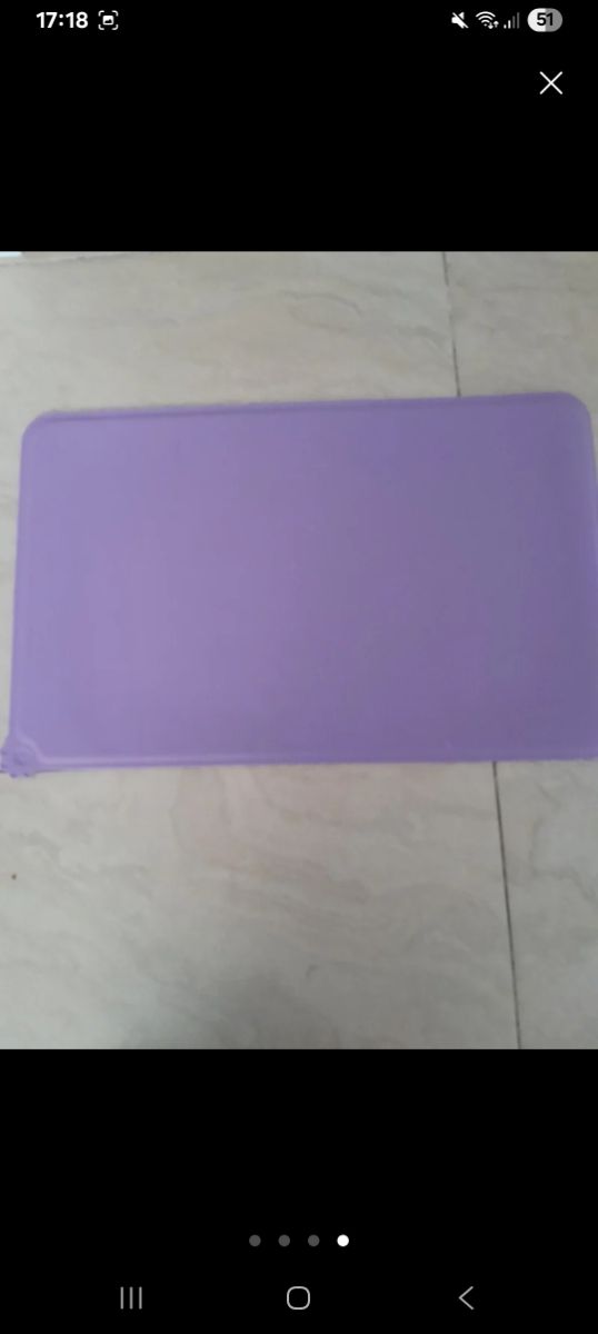 Alfombra comedero mascota antideslizante