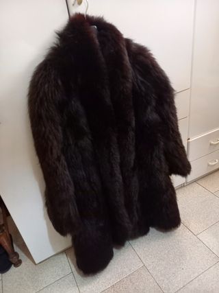 Cappotto Pirone - pelliccia nera