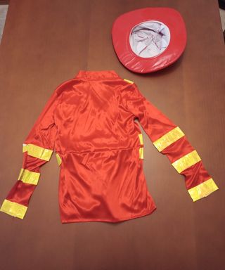 Disfraz bombera niña 5-6 años