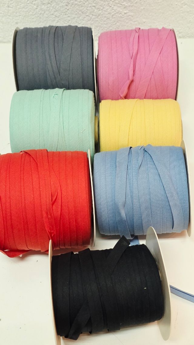 Lote Bies algodon 12mm