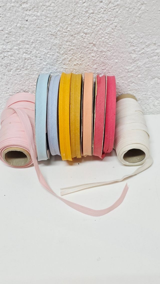 Lote Bies algodon 12mm