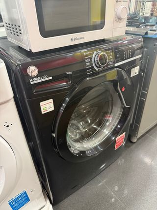 OFERTA, LAVADORA HOOVER 10KG NEGRA !!