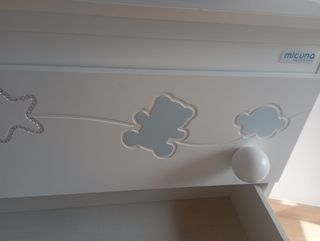 Cambiador con bañera bebé