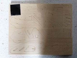 2 Puzzles 3D madera: Cisne y Ratón