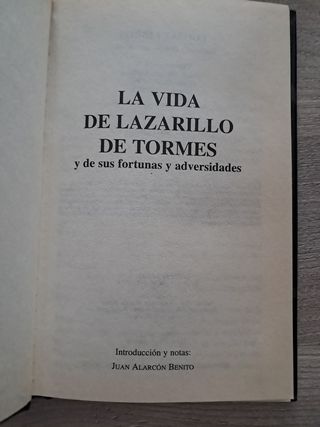 El lazarillo de Tormes