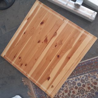 Mesa IKEA blanca 90x90 cm