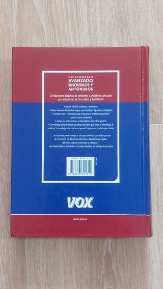 Diccionario Avanzado Sinónimos y Antónimos Español