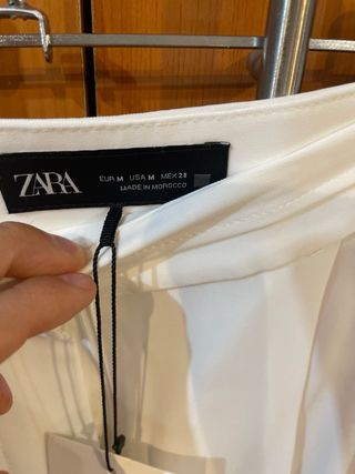 Pantalones Zara blancos