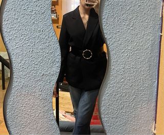 Americana negra elegante