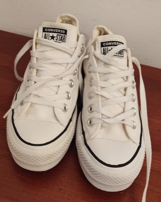 Converse talla 38  plataforma 