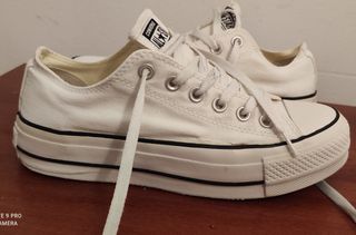 Converse talla 38  plataforma 