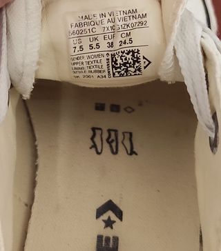 Converse talla 38  plataforma 