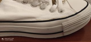 Converse talla 38  plataforma 