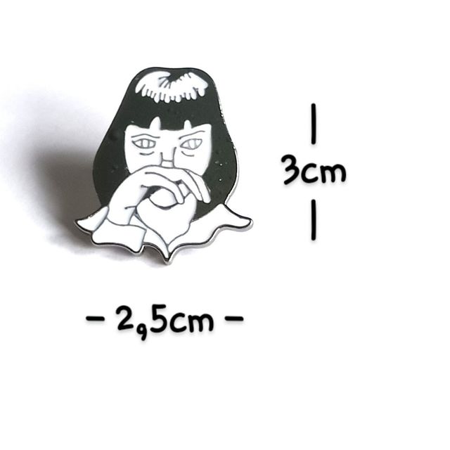 Pin "Mia Wallace/Pulp Fiction".