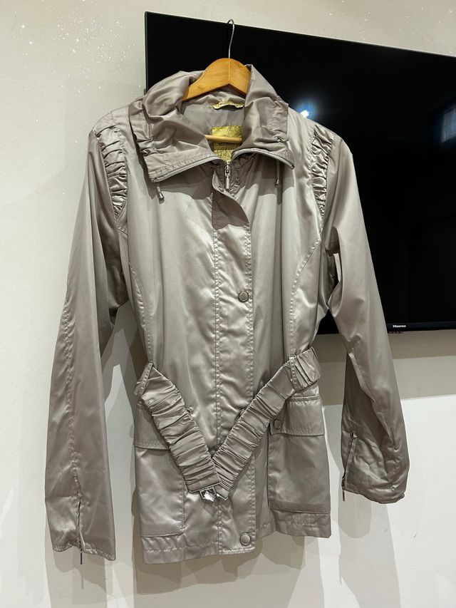 Trench beige mezza stagione x2