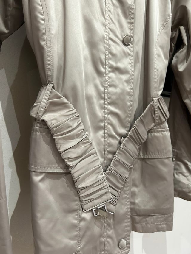 Trench beige mezza stagione x2