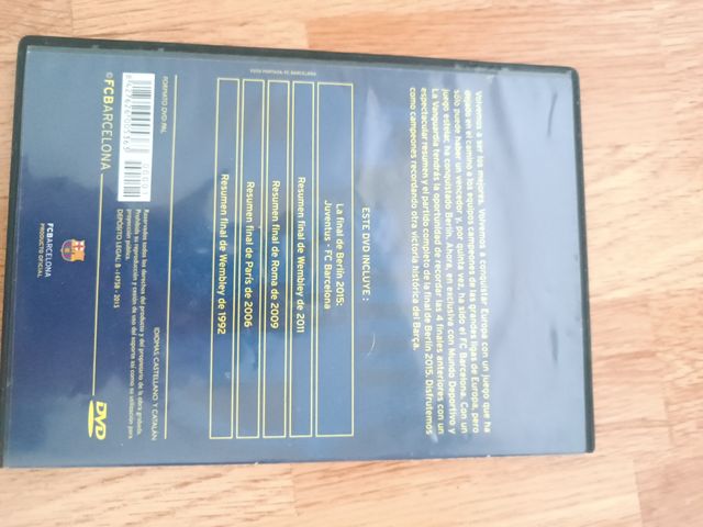 DVD FC Barcelona - Campeón Europa 2015
