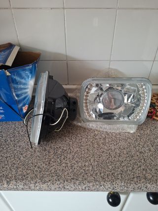 Faros delanteros LED clásicos para Seat ,Fiat 
