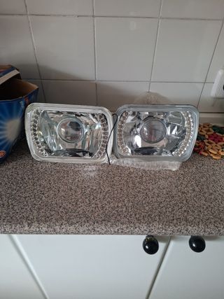 Faros delanteros LED clásicos para Seat ,Fiat 