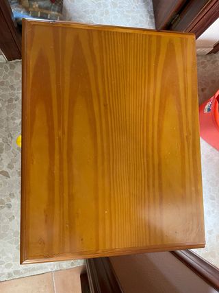 Mesita noche infantil 3 cajones y cabecero cama