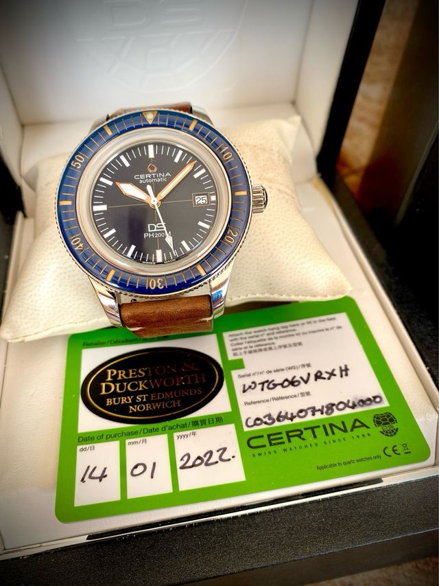 Reloj CERTINA DS PH200M Automático, Edic. Especial