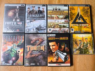 Pack 8 juegos PC