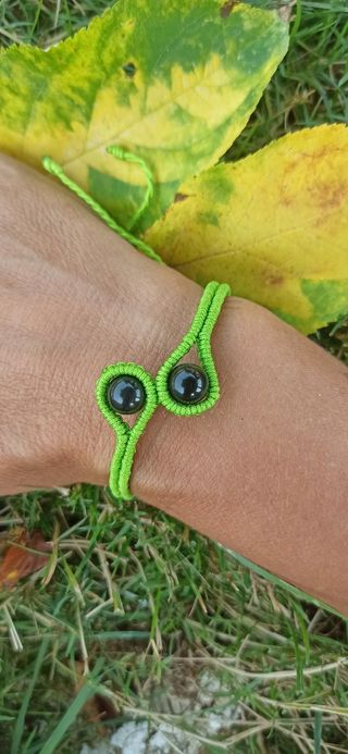 Pulsera Yin Yang: Labradorita