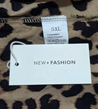 Blusa estampado leopardo de manga larga