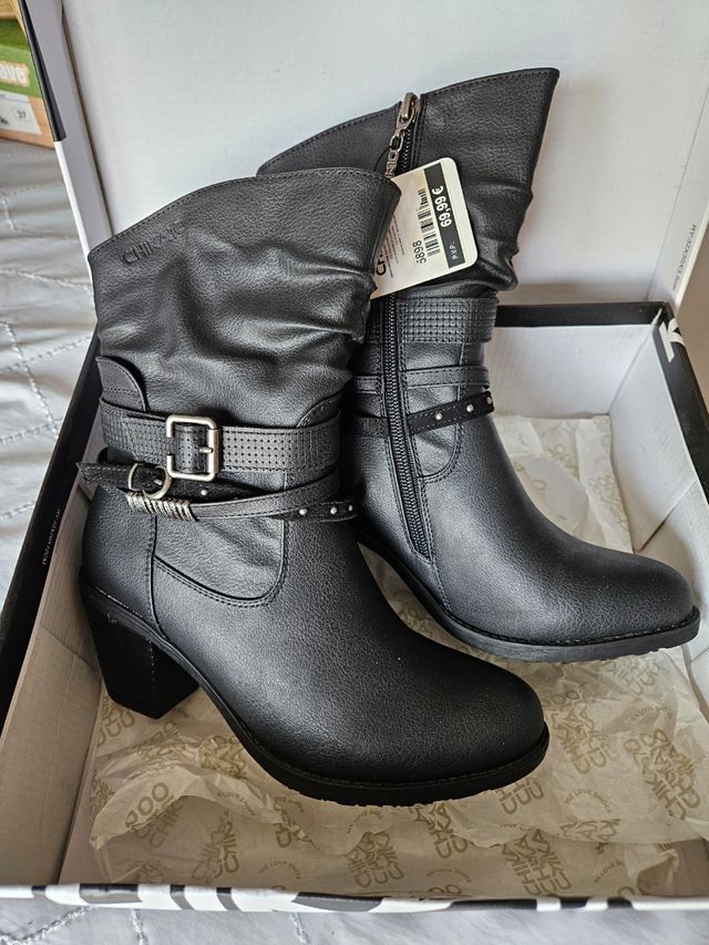 Botas Chika mujer negras nº38