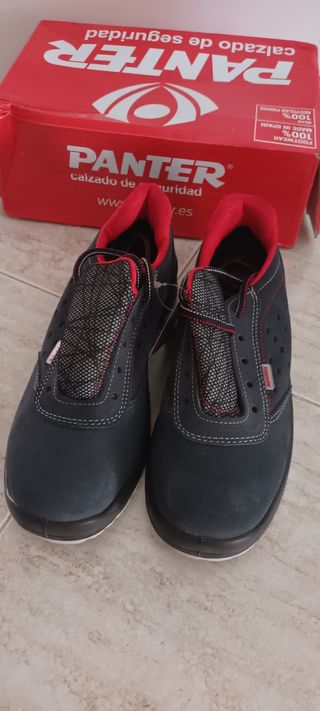 Zapatos de seguridad PANTER - azul marino