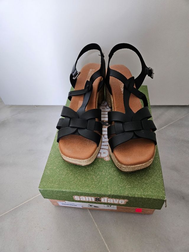Sandalias Sam&Dave negras