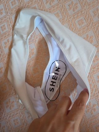 Bikini bianco Shein - slip
