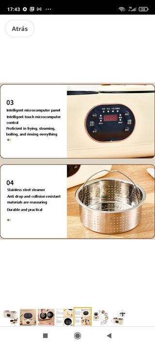 Olla Arrocera Doble 3,5L