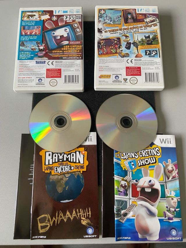 Pack Rayman Raving Rabbids Wii
