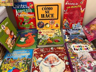 LOTE DE 18 LIBROS INFANTILES + 32 RELATOS CORTOS