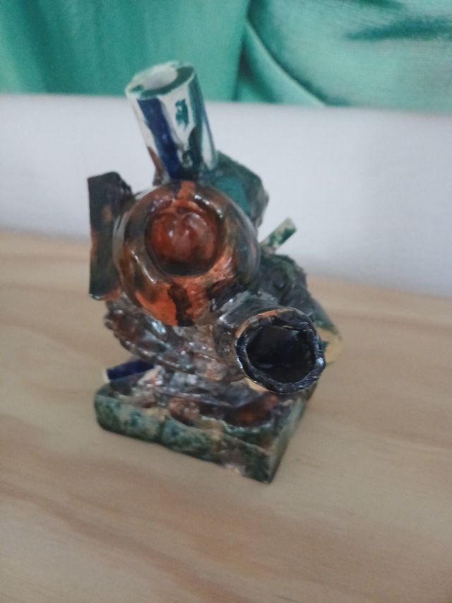 Cerámica artesanal multicolor