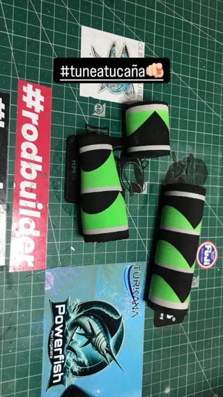 Personalizacion de cañas de pesca
