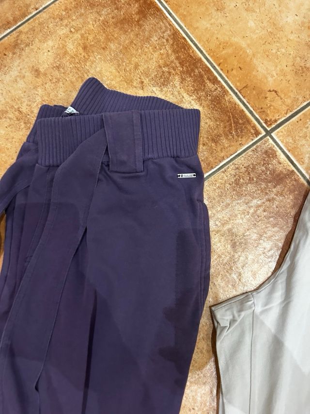 2 Pantaloni tuta: Grigio e Viola