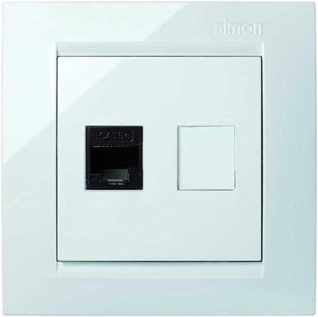 Adaptador RJ45 Simon CAT5e