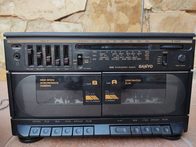 Radio cassette Sanyo