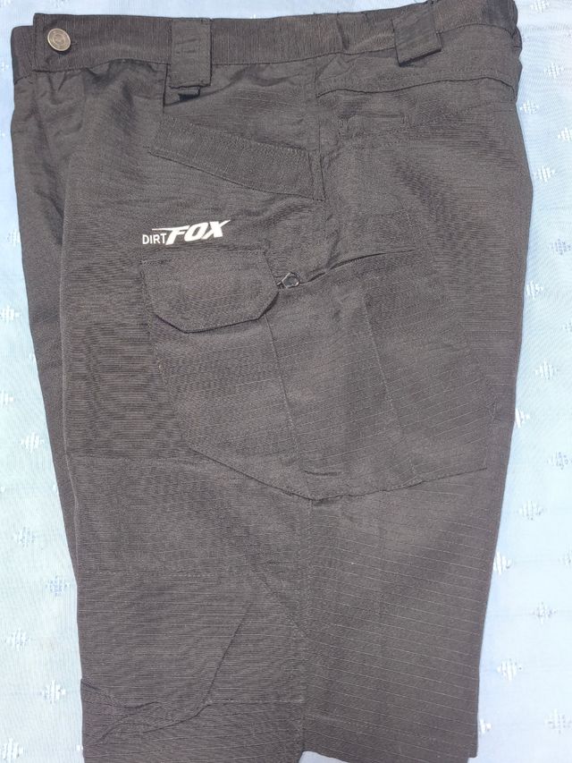 Shorts Dirt Fox - Negro
