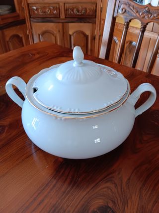 Vajilla porcelana Thun seminueva