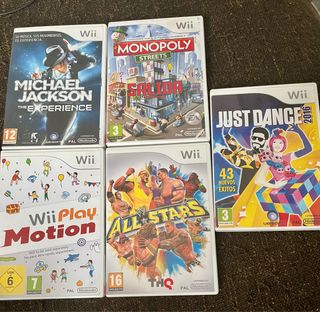 5 Juegos Wii: Pack Divertido