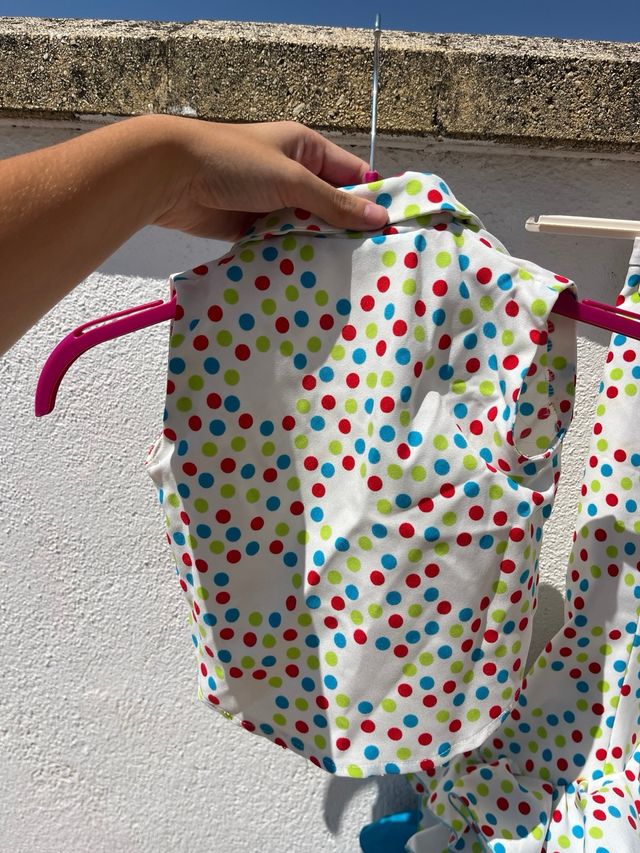 Traje Flamenca niña lunares