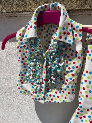 Traje Flamenca niña lunares