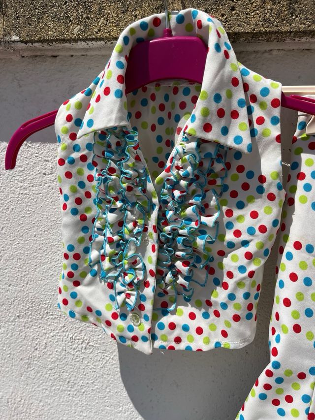 Traje Flamenca niña lunares